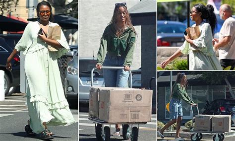 Malia Obama Brunches With a Brat Green Octopus Purse and .